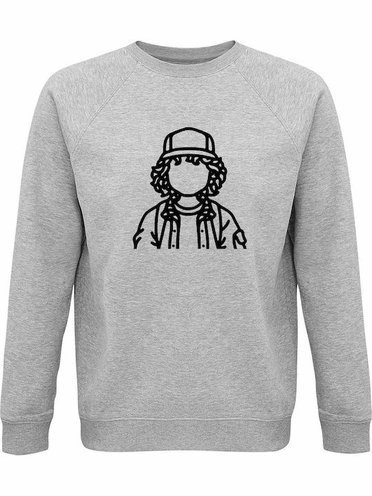 kirikoko Kinder-Sweatshirt Grey Melange Strange...