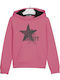 Kids Sweatshirt with Hood Pink