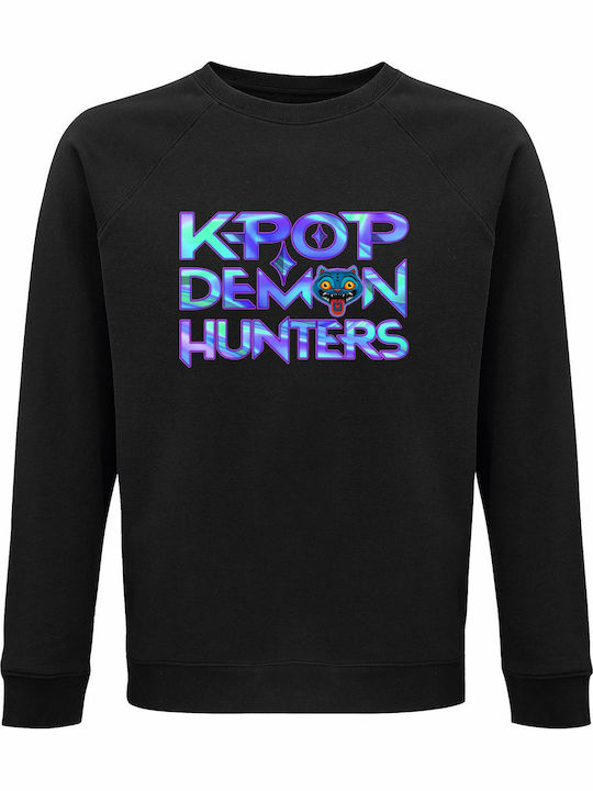 kirikoko Kinder-Sweatshirt Black Kpop Demon Hun...