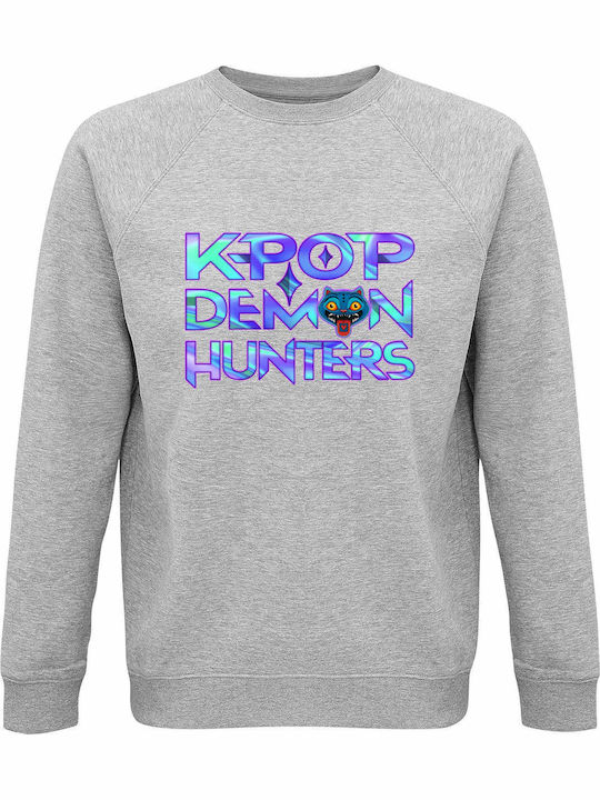 kirikoko Kinder-Sweatshirt Grey Melange Kpop De...