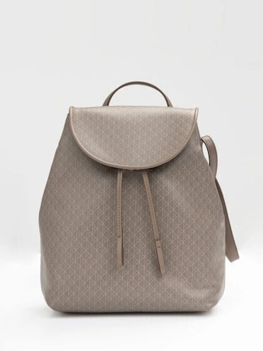Calvin Klein Flap Women's Flap Bag Beige