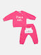 Kinder Sweatpants Set - Jogginganzug Fuchsia