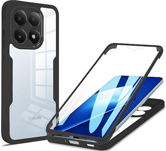 Techsuit ColorVerse 360 Full Cover Σιλικόνης Μαύρο (Xiaomi 17)