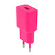 Setty Charger Without Cable with USB-A Port 12W Pink (LSIM-A-123)