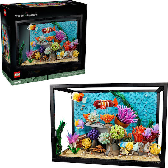 LEGO Icons Acvariu Tropical Pentru Vârsta 18+ Număr Bucăți 4154