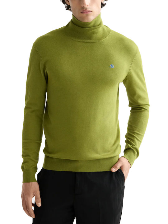 Scotch & Soda Πουλόβερ Μακρυμάνικο Πρασινο