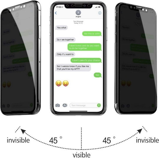 Full Glue Privacy Full Face Tempered Glass (Redmi Note 13 Pro 5G / Poco X6)
