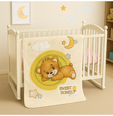 Serafino Baby Blanket Cot 100x130cm
