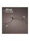 192 Lights LED 14.32m. Warm White Battery in String 1pcs