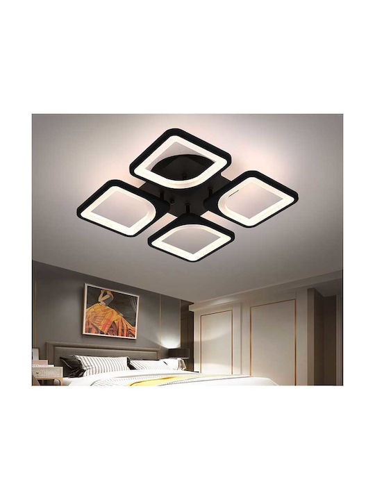 Lightplanet Plafonieră de Tavan Maro cu LED Integrat și Telecomandă