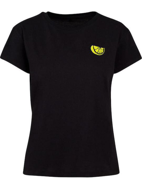 Ladies Damen T-Shirt Black