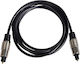 AvLink Cablu Audio Optic TOS masculin - TOS masculin Negru 3m (112.213UK)