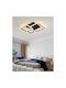 Lightplanet Smart Deckenleuchte Schwarz mit Integrierter LED und Fernbedienung