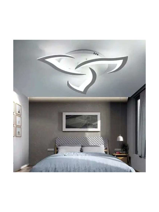 Lightplanet Ceiling Mount Light 58cm Beige with Integrated LED and Remote Control