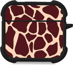 Sonique Animal Print Series Hülle Silikon Giraffe 03 für Apple AirPods 4