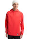 Crown Weatherproof Φούτερ με Κουκούλα Fiesta Red