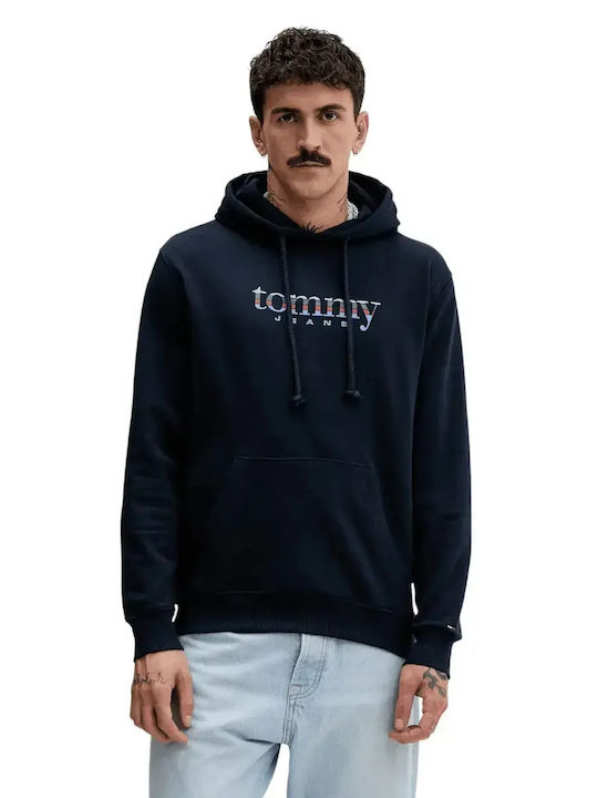 Tommy Hilfiger Sweatshirt with Hood Dark Blue