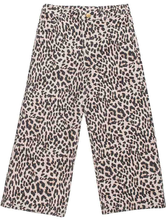 Kids' Denim Pants Beige
