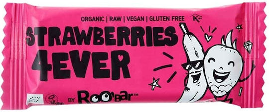 RooBar Baton Organic Crud Energie Fără Zahăr Adăugat 30gr