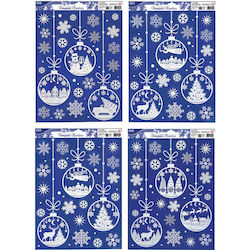 Autocolante Lebez Christmas Glitter Fereastra 36x46cm Autocolante Lebez Christmas Glitter Fereastra 36x46cm