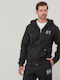 Ανδρική Ζακέτα Fleece Μαυρο