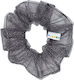 Scrunchie Τούλινο Ασημί Frost Glow Scrunchie