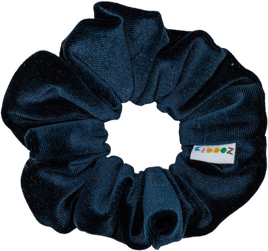 Скрънчи Велурено Тъмносин Velvet Dream Scrunchie Blue
