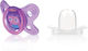 Nuby Schnuller Silikon NUBY - ROSA für 0-6 Monate