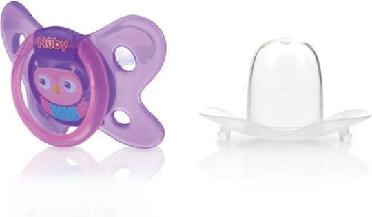 Nuby Schnuller Silikon NUBY - ROSA für 0-6 Monate