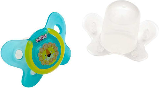Nuby Pacifier Silicone NUBY - BLUE for 0-6 months