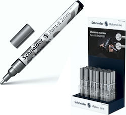 Βιτρινα Μαρκαδοροι Schneider Paint-it 060/061 Chrome Metalic 0.8-2mm 30τεμ