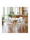 Viva Dining Room Polypropylene Chair White 48.5x54x80cm