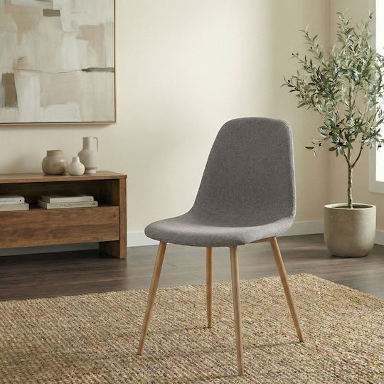 Chair Dining Room Iris 43x50x85cm Beige