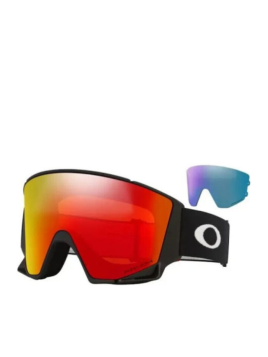 Oakley Ski- & Snowboardbrille Erwachsene Schwarz mit Linse in Schwarz Farbe