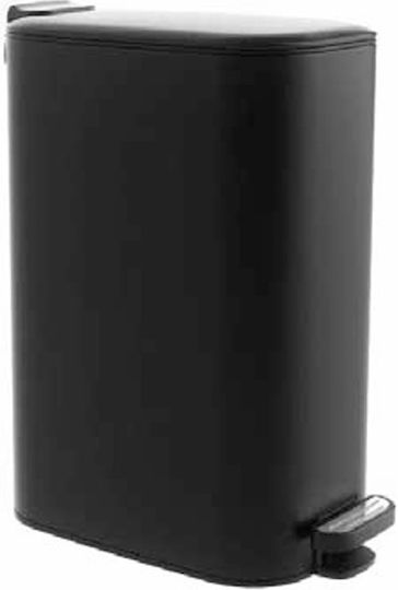 Delta Cleaning Inox Bathroom Basket 16lt Black