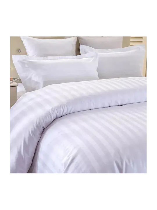 Mattex Duvet Cover Cotton Queen 220x240 White