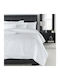 Mattex Duvet Cover Queen 225x245 White