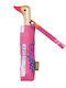 Original Duckhead Automatic Windproof Compact Fuchsia Rain Umbrella