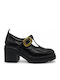 Pumps mit mittelhohem Absatz Schwarz