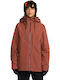 Volcom Stretch H0652602-HEN Γυναικείο Μπουφάν Gore-Tex για Σκι & Snowboard Καφέ