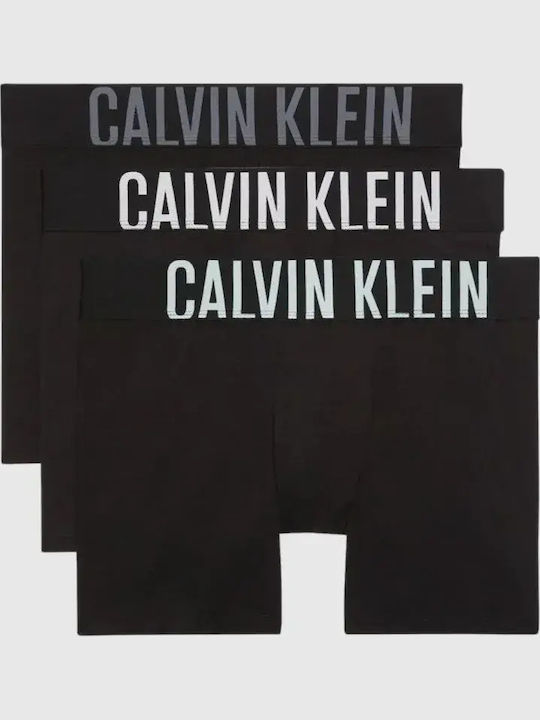 Calvin Klein Herren Boxershorts Schwarz mit Mus...
