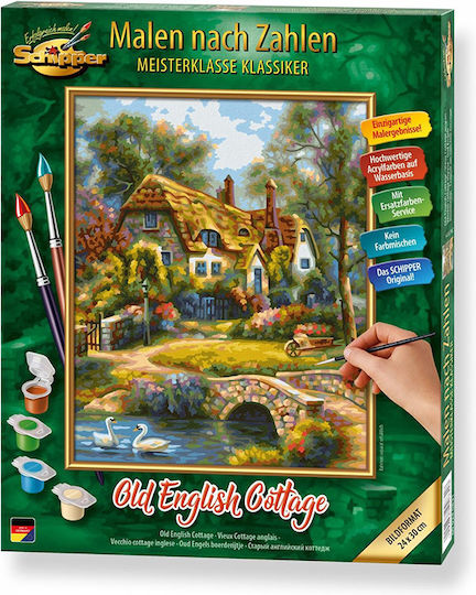 Schipper Painting by Numbers Old English Cottage #609240831