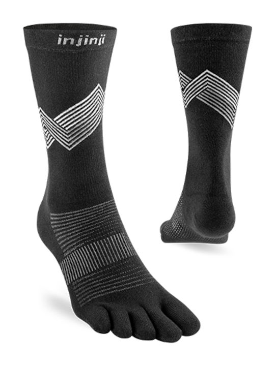 Injinji Lightweight Running Κάλτσες Μαύρες Injinji Lightweight Running Κάλτσες Μαύρες