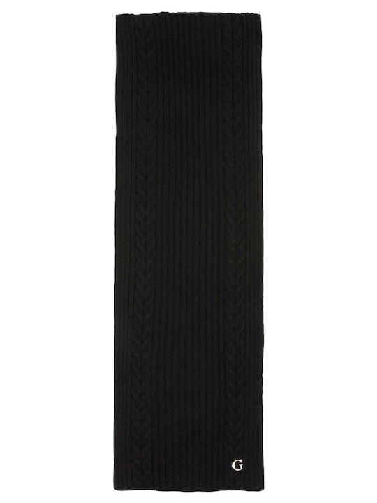 Women's Knitted Scarf Black
