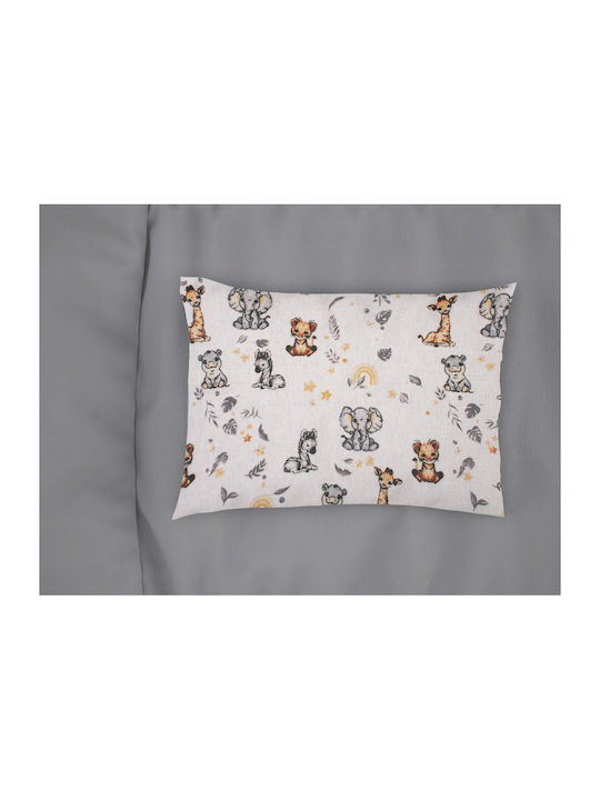 Dimcol Baby Cotton Pillowcase Multicolour 45x35cm