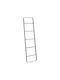 Geesa Wall-Mounted Bathroom Ladder with 5 Positions ​50x155cm Black