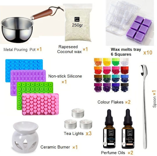 Wax Melts Diy Комплект За Изработка Памук 250гр