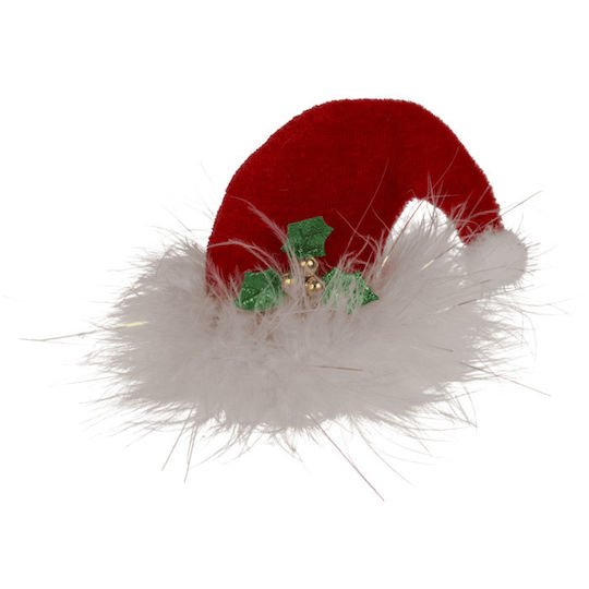 Haarspangen Mütze ‘Weihnachtsmann’
