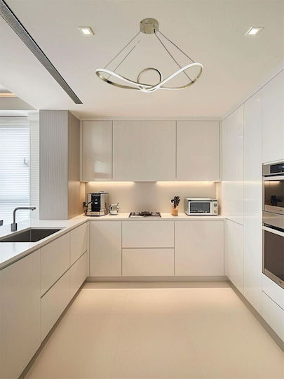Epiplo-Fos Κρεμαστό Φωτιστικό Χρυσό LED 73x20x80εκ.