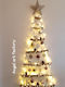 Weihnachtsbaum 180cm Gold